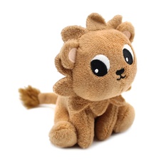 PTIPOTOS Plush lion Graou brown - mother with baby