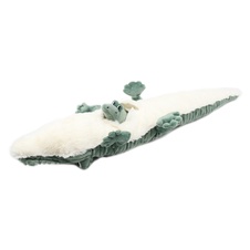 PTIPOTOS Plush crocodile Croketou green - mother with baby