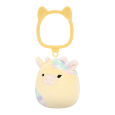 SQUISHMALLOWS Clip-On Rina the Cow W/Tie Dye Spots 