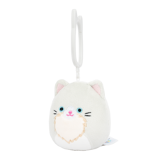 SQUISHMALLOWS Kľúčenka Angorská mačka - Zachariah
