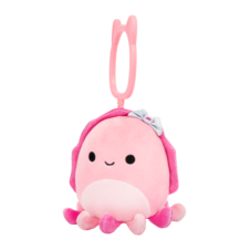 SQUISHMALLOWS Clip-On Auggie the Cuttlefish W/Bow 