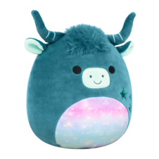 SQUISHMALLOWS Zelená horská kráva - Clark, 13 cm - SQCR09801_5.png