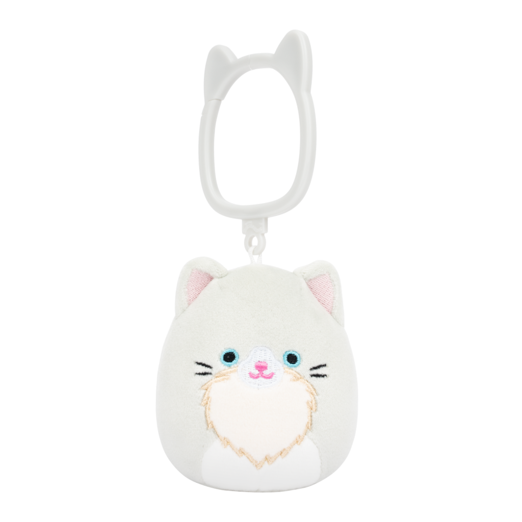 SQUISHMALLOWS Clip-On Zachariah the Angora Cat 