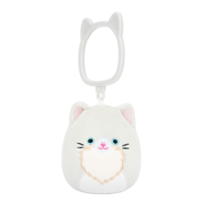 SQUISHMALLOWS Clip-On Zachariah the Angora Cat