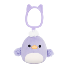 SQUISHMALLOWS Clip-On Daquarius the Purple Duck