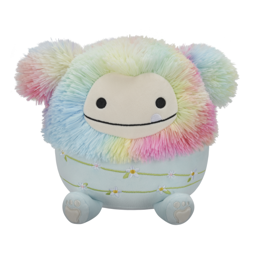 SQUISHMALLOWS Zozo the Rainbow And Blue Bigfoot