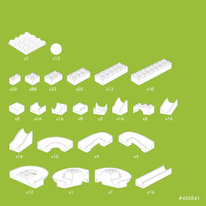 HUBELINO KIGA Kuličková dráha - Stavební set 352 ks - 420541_4.png