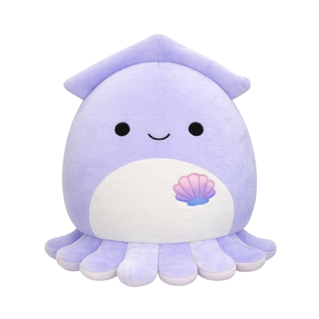 SQUISHMALLOWS Stacy the Purple Squid, 13 cm