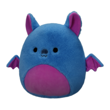 SQUISHMALLOWS Fuzzamallows Boyle the Blue Fruit Bat, 30 cm