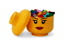 LEGO Storage Head (small) - Girl
