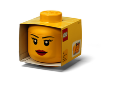 LEGO Storage Head (small) - Girl