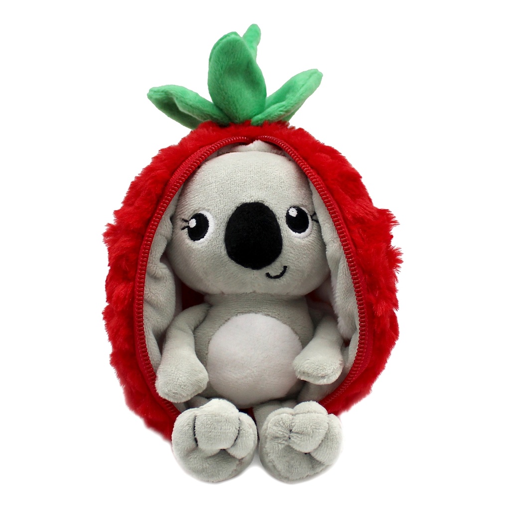 FLIPETZ 2v1 Plyšová koala / malina - Tartlet - 80112_1.jpg