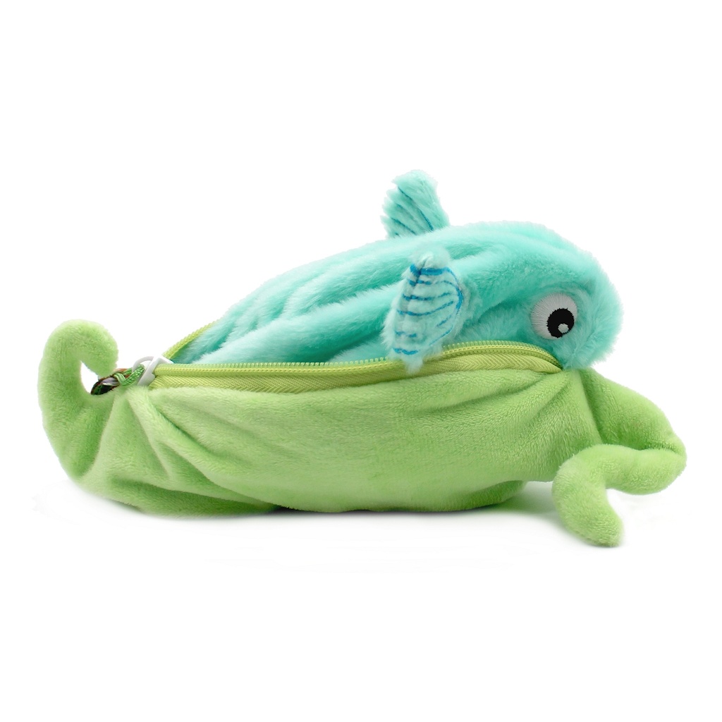 FLIPETZ 2v1 Plyšová rybka / hrášok - Bubblet