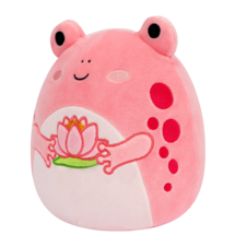 SQUISHMALLOWS Ružová žaba s leknom - Lonina