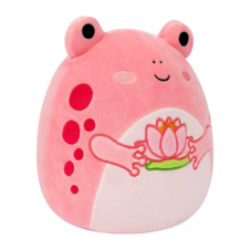 SQUISHMALLOWS Ružová žaba s leknom - Lonina