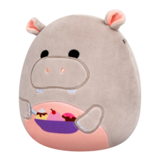 SQUISHMALLOWS Sivý hroch so zmrzlinou - Harrison