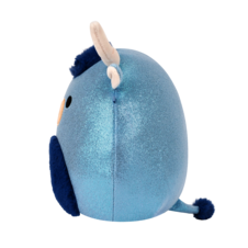 SQUISHMALLOWS Toro the Glittered Blue Highland Cow