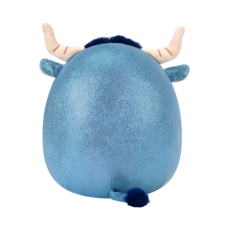 SQUISHMALLOWS Toro the Glittered Blue Highland Cow