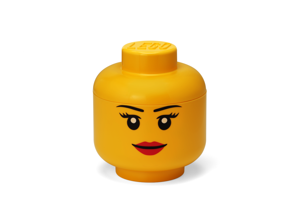 LEGO Storage Head (small) - Girl