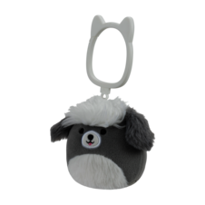 SQUISHMALLOWS Kľúčenka Sivobiely pes - Arnold