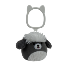 SQUISHMALLOWS Kľúčenka Sivobiely pes - Arnold
