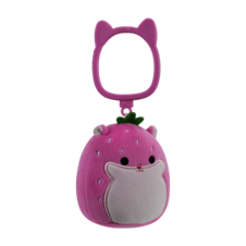 SQUISHMALLOWS Kľúčenka Jahodový škrečok - Davi