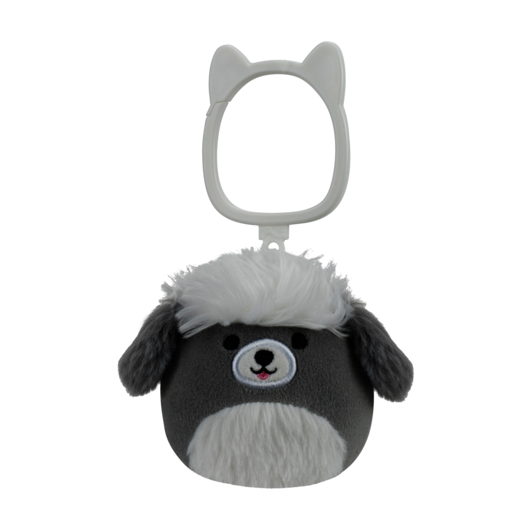 SQUISHMALLOWS Kľúčenka Sivobiely pes - Arnold