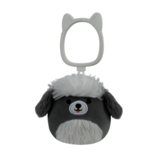 SQUISHMALLOWS Kľúčenka Sivobiely pes - Arnold