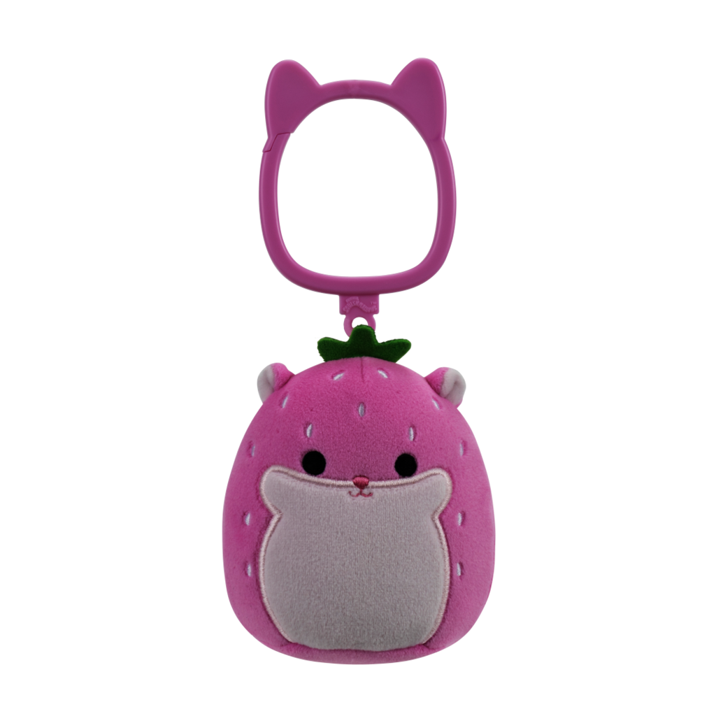 SQUISHMALLOWS Kľúčenka Jahodový škrečok - Davi
