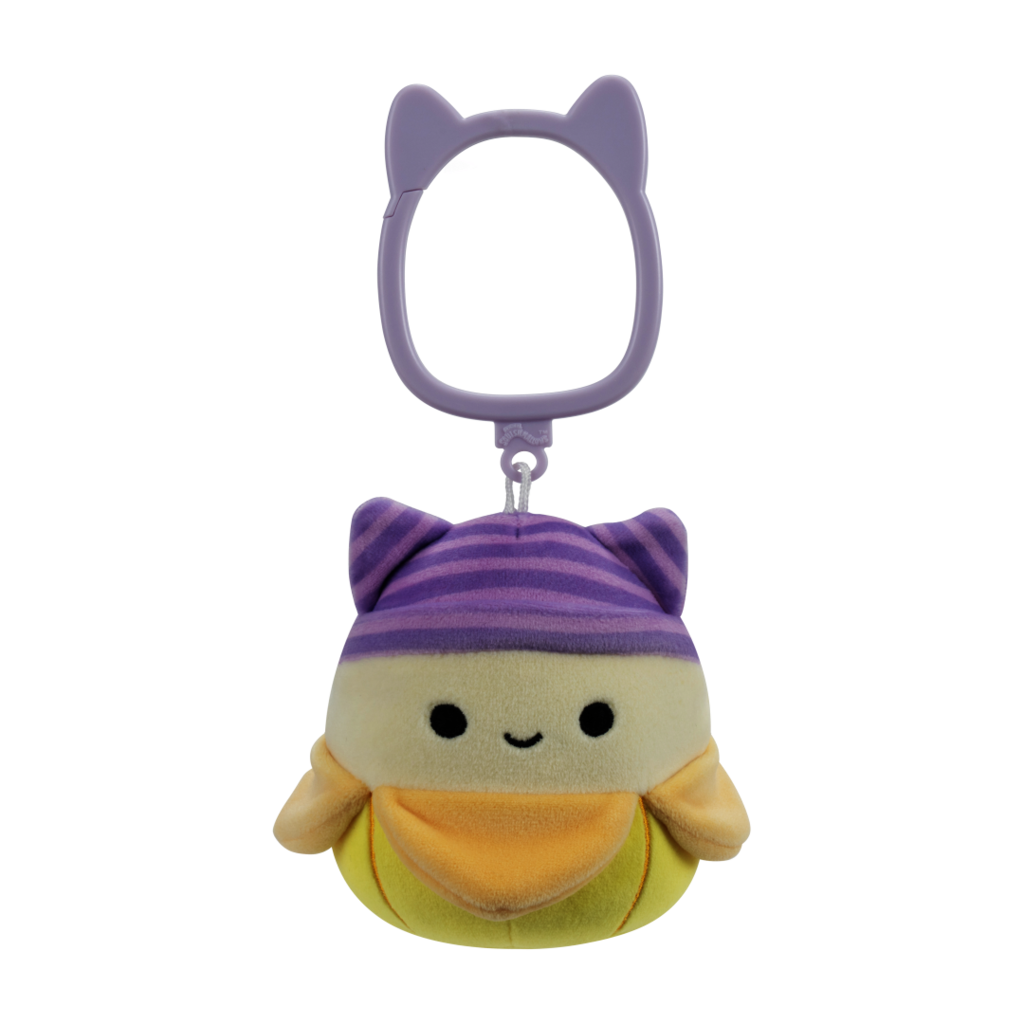 SQUISHMALLOWS Kľúčenka Banán s mačacou čiapkou - Junie