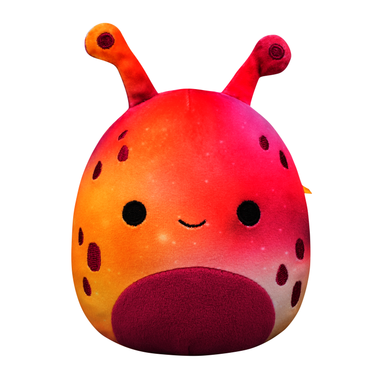 SQUISHMALLOWS Fialovo-oranžový mimozemšťan - Mojave, 13 cm