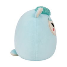 SQUISHMALLOWS Lorna the Light Teal Llama W/Flower