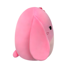 SQUISHMALLOWS Marjory the Pink Bunny W/Flower Pin