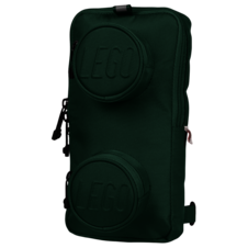 LEGO Signature Brick 1x2 Sling Bag - tmavě zelený