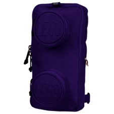 LEGO Signature Brick 1x2 Sling Bag - tmavě fialový