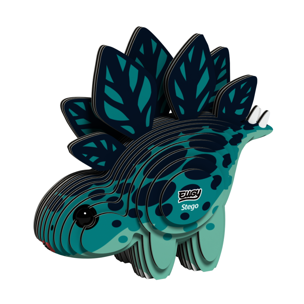 EUGY Stegosaurus 3D kartonová skládačka