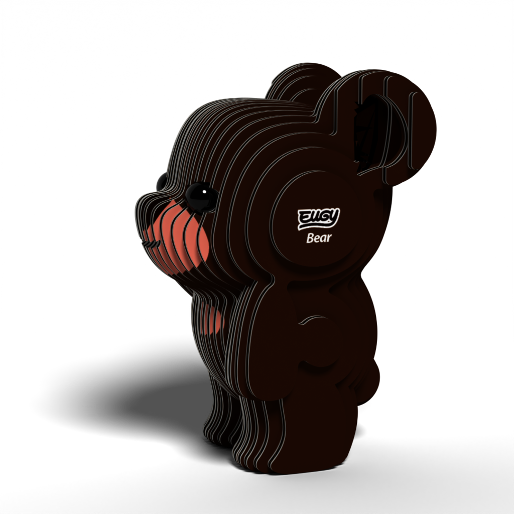 EUGY Medvěd grizzly 3D kartonová skládačka - EUGY039_1.png