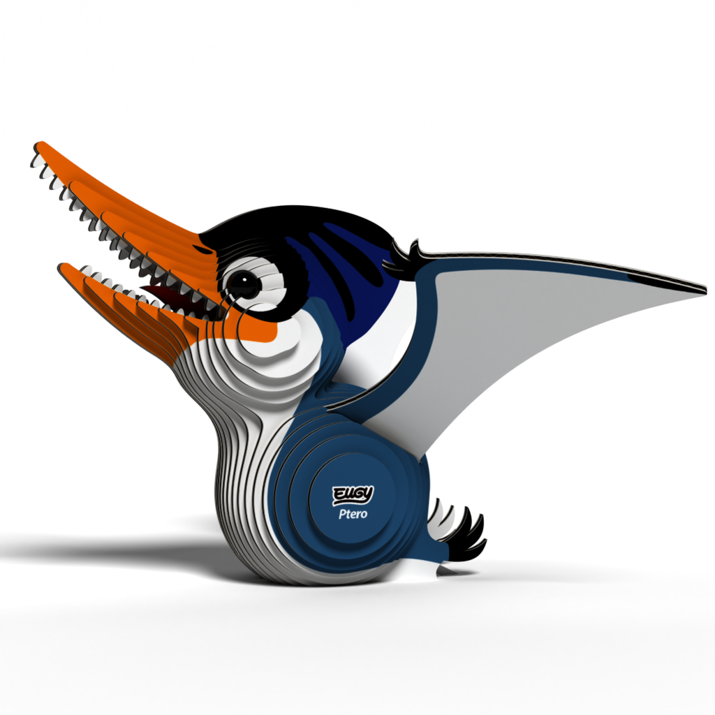 EUGY Pterodaktyl 3D kartonová skládačka