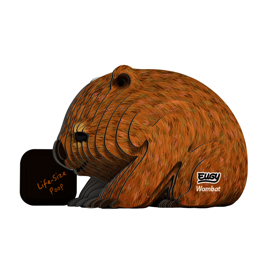 EUGY Vombat 3D kartonová skládačka