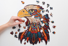 RECENTTOYS Wooden Jigsaw Puzzle – Eagle