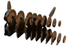 EUGY Klokan 3D kartonová skládačka - EUGY015_4.png
