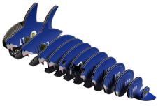 EUGY Žralok 3D kartonová skládačka - EUGY019_4.png