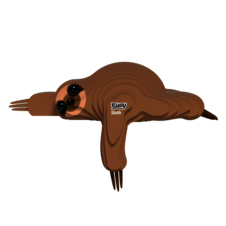EUGY Lenochod 3D kartonová skládačka - EUGY032_2.png