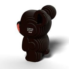 EUGY Medvěd grizzly 3D kartonová skládačka - EUGY039_3.png