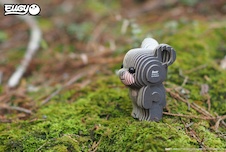 EUGY Medvěd grizzly 3D kartonová skládačka - EUGY039_7.JPG