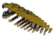 EUGY Aligátor 3D kartonová skládačka - EUGY043_4.png