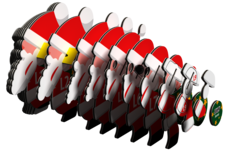 EUGY Santa Claus 3D kartonová skládačka - EUGY055_4.png