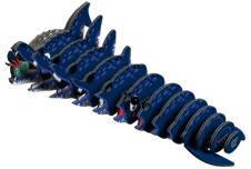 EUGY Mosasaurus 3D kartonová skládačka - EUGY062_4.png