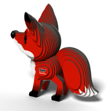 EUGY Liška 3D kartonová skládačka - EUGY072_3.png