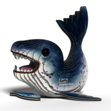 EUGY Tuleň leopardí 3D kartonová skládačka - EUGY074_2.png